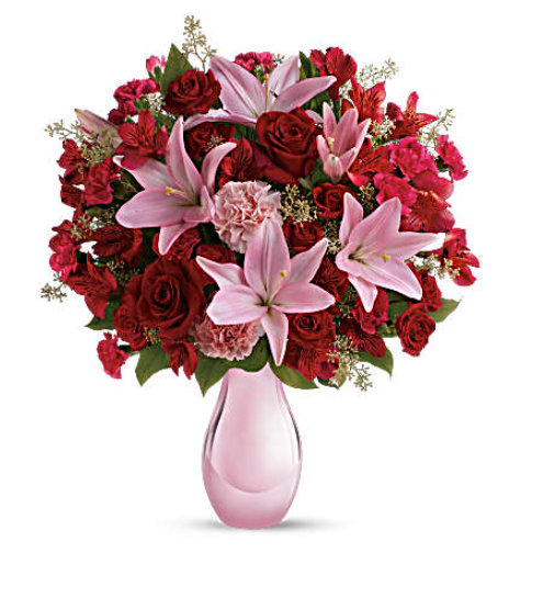 Roses and Pearls Bouquet