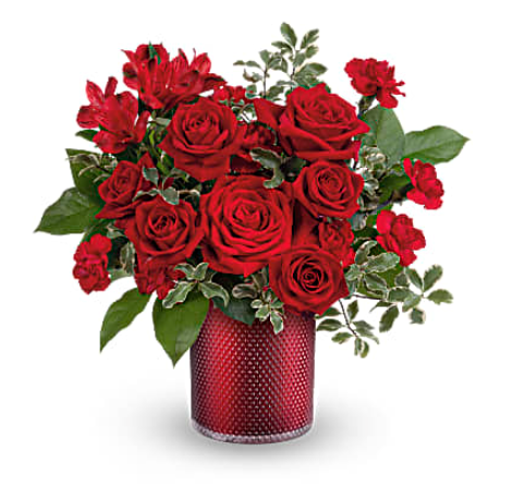 Radiant Crimson Bouquet