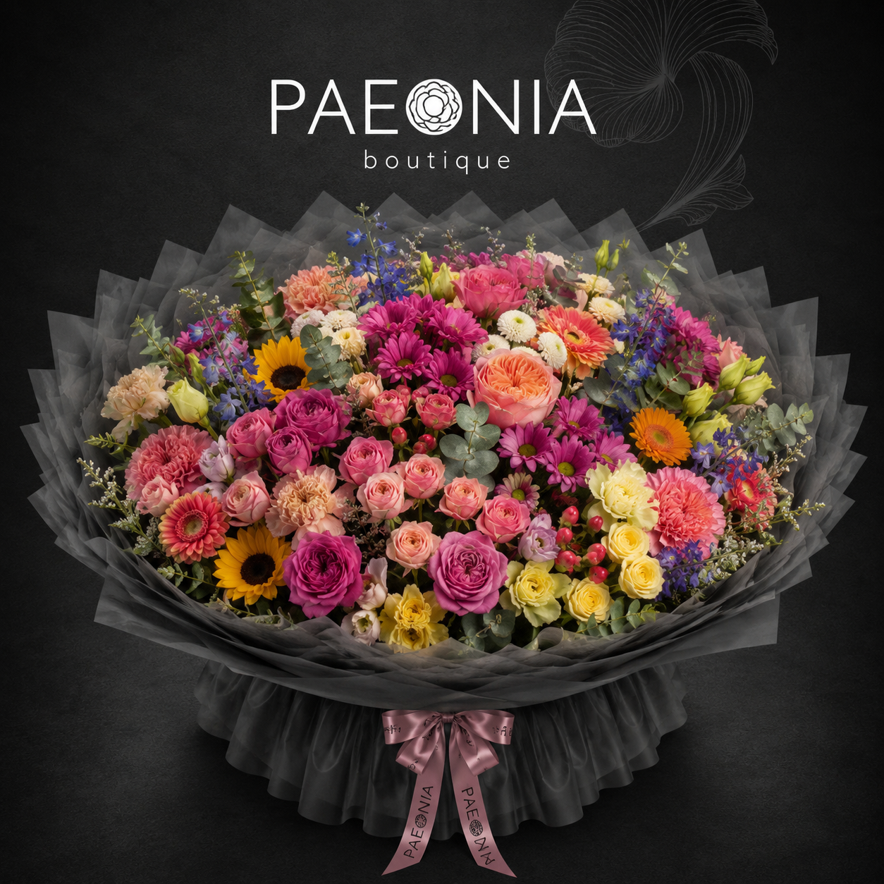 Luxury Dopamine Bouquet - 300-1000st