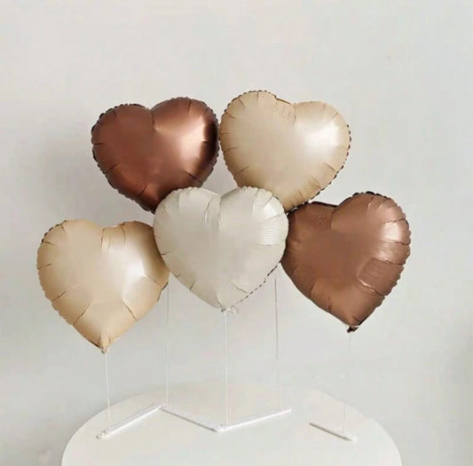 Teddy Bear Set Foil Balloon + Helium