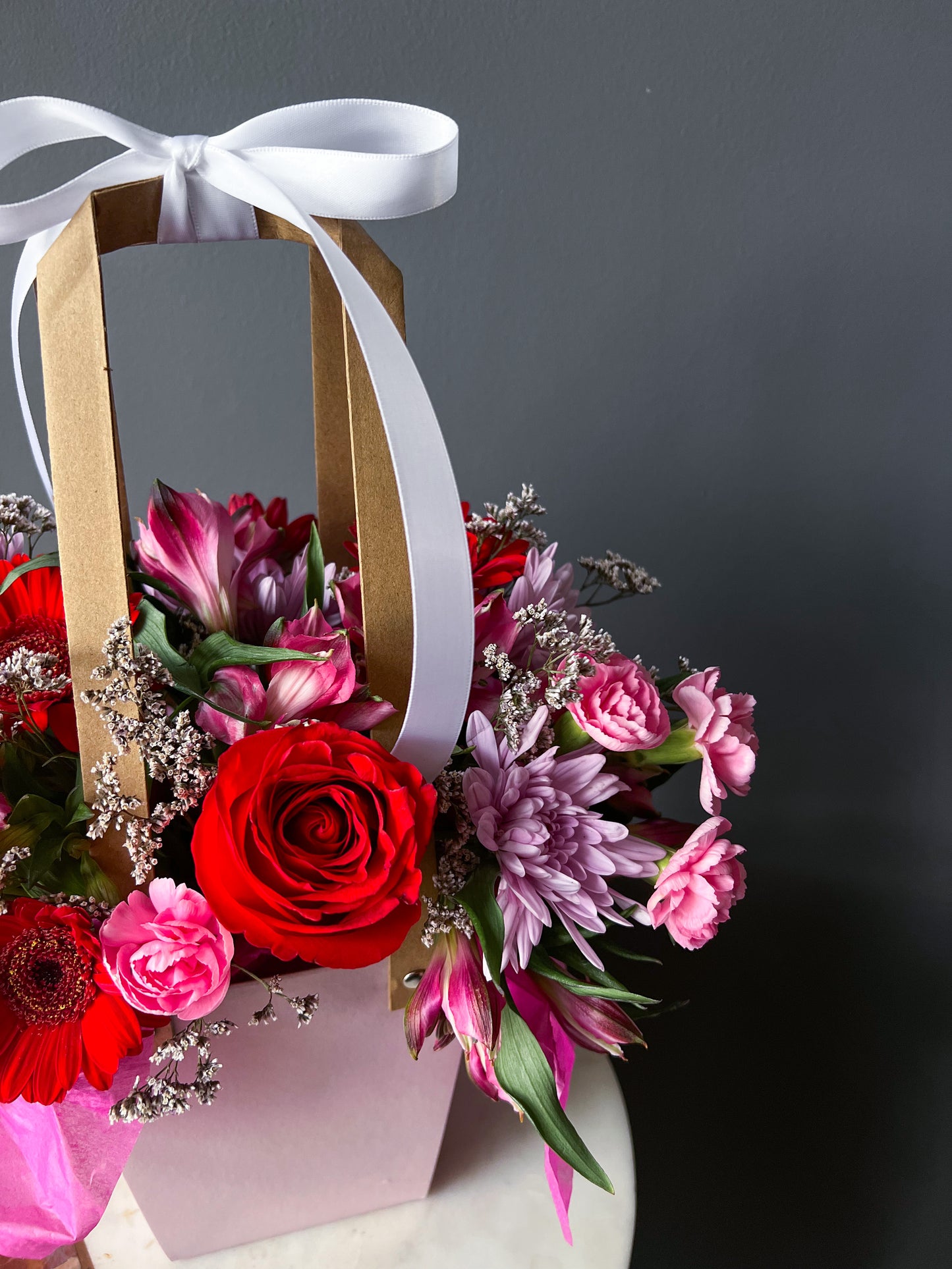 Flower Bag - Red