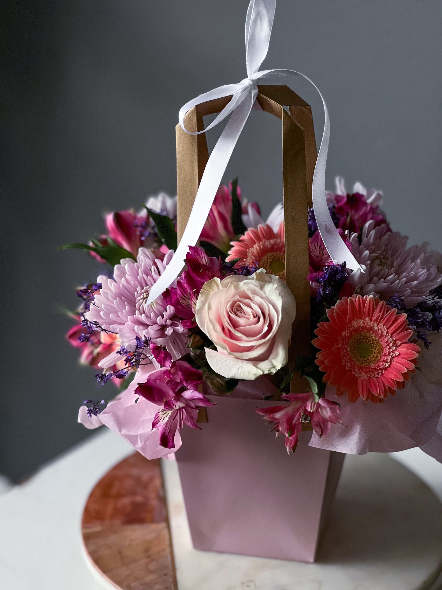 Flower Bag - Pink