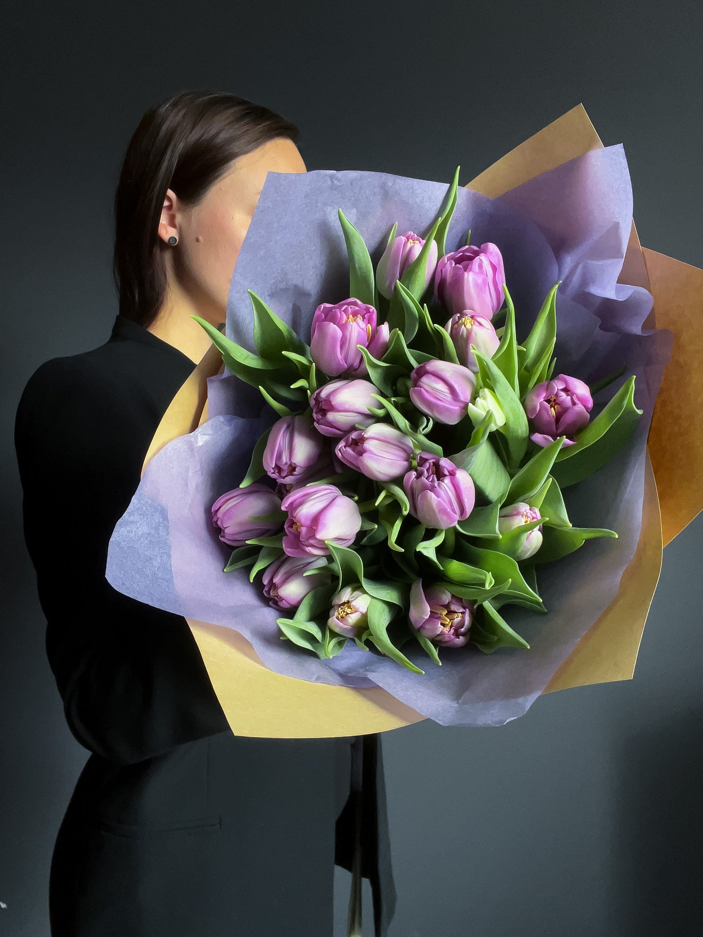 Lavender (double) Tulips, 20pcs