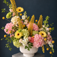 Van Cleef & Arpels Inspired Floral Arrangement - gerbera, eremurus, hydrangea, craspedia