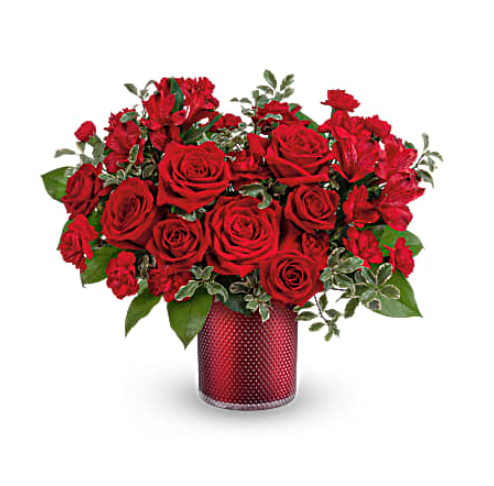 Radiant Crimson Bouquet