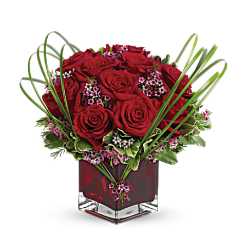 Sweet Thoughts Bouquet with Red Roses