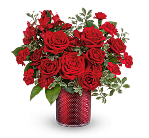 Radiant Crimson Bouquet