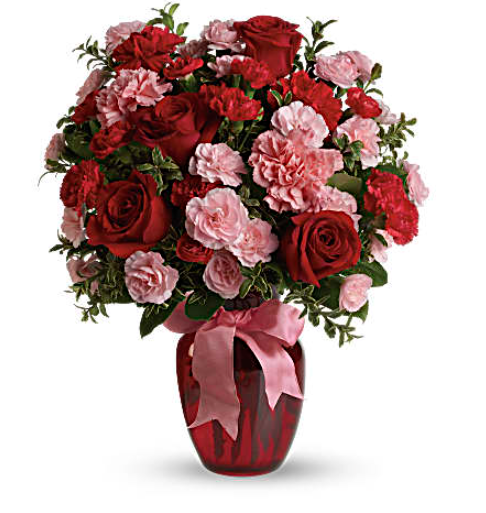 Dance with Me Bouquet with Red Roses