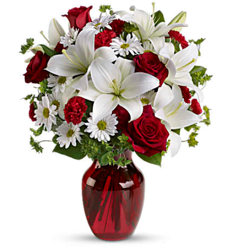 Be My Love Bouquet with Red Roses