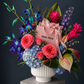 Miu Miu Inspired Floral Arrangement - anthurium, dendrobium, ginger, hydrangea