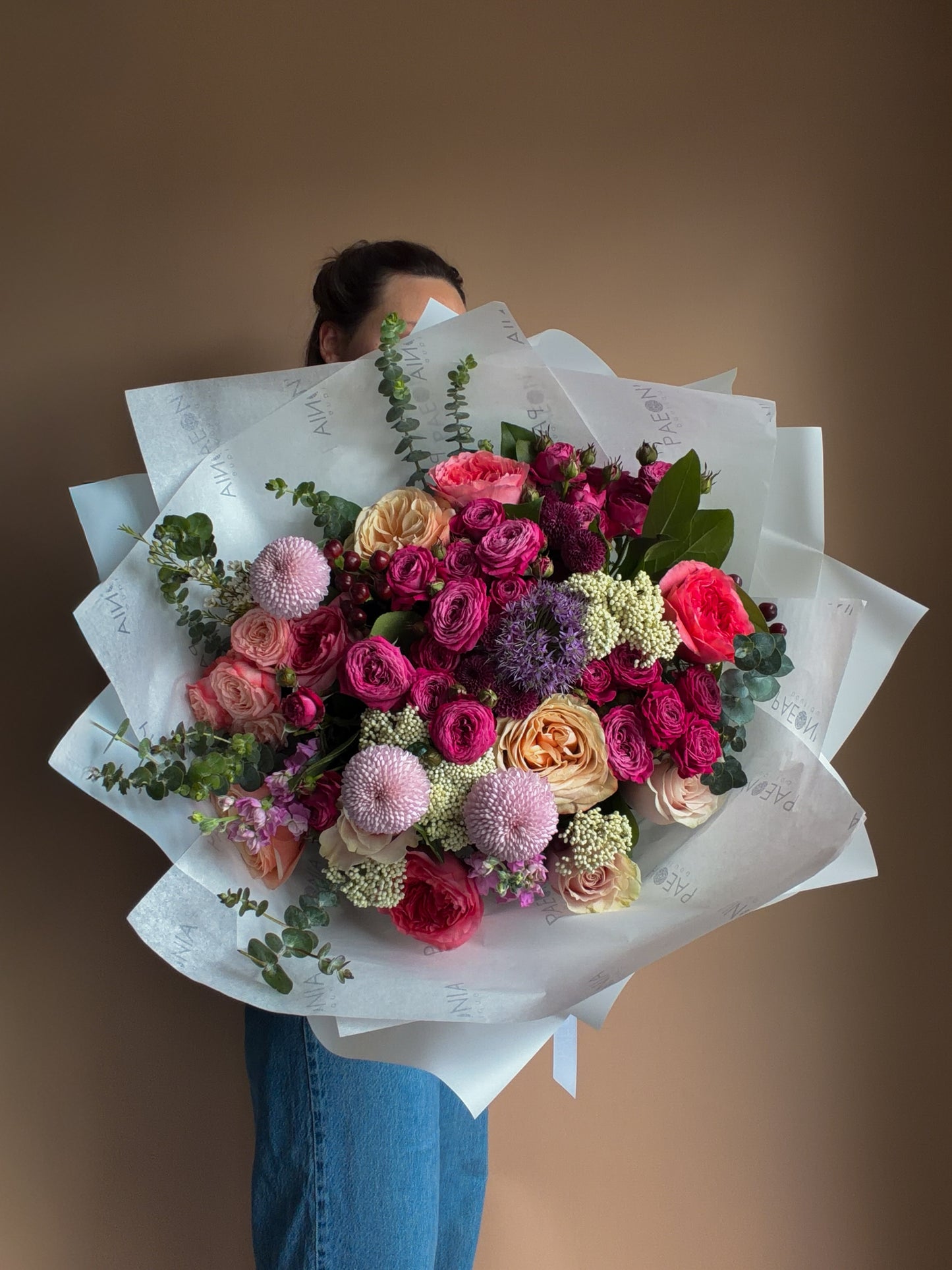 #3 Blush Garden Bouquet – Ranunculus & Pink Roses