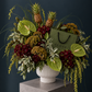 Gucci Inspired Floral Arrangement - carnation, pineapple, anthurium, celosia