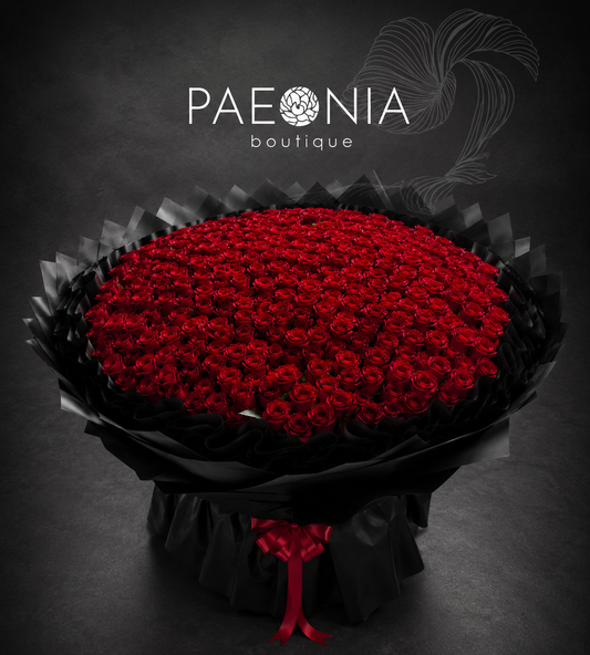 Red Roses Bouquet - 300-1000st