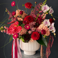 Cartier Inspired Floral Arrangement - anthurium, orchid, dahlia, gerbera