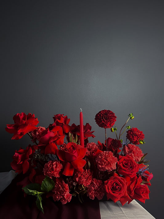 Thanksgiving Centrepiece Red