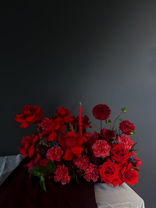 Thanksgiving Centrepiece Red