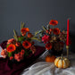 Thanksgiving Arrangements 2pcs Orange