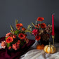 Thanksgiving Arrangements 2pcs Orange