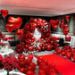 Red Heart Foil Balloon 18" + Helium