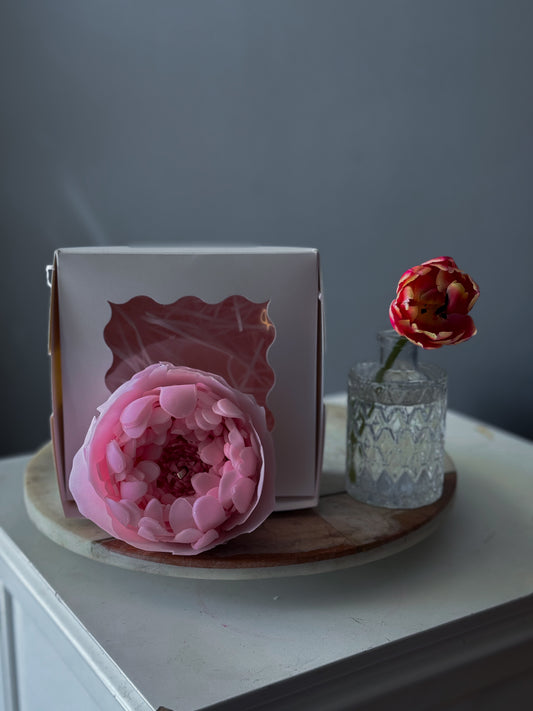 Flower Candle Pink