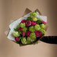 #10 Fresh Contrast Bouquet – Ranunculus & Viburnum