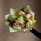 #7 Spring Glow Bouquet – Hydrangea & Tulips