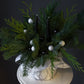 #5 Marble Holiday Arrangement – Black & White Mood