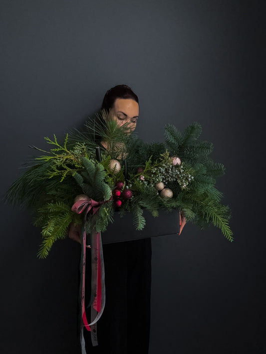 #3 Holiday Table Box with Candles – Black & Bold Edition