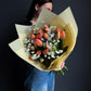 20 Orange Tulips + Allium