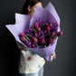 20 Lavender Double Tulips + Hyacinths