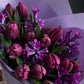 20 Lavender Double Tulips + Hyacinths