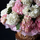 Pink Hydrangea Basket